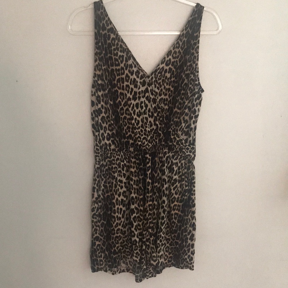 H&M Leopard Jumpsuit